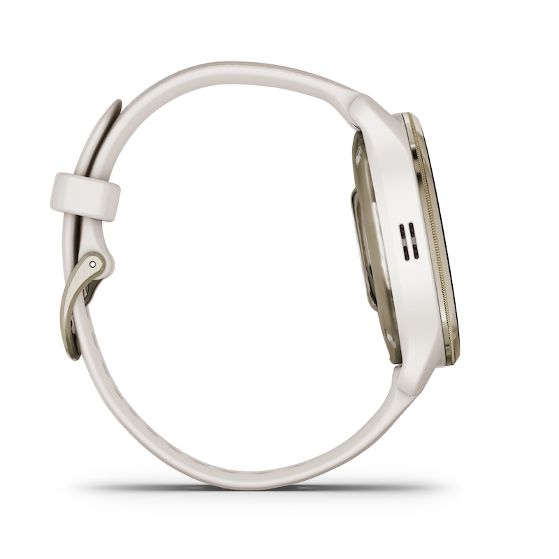 Main Image 5 of Garmin Venu Plus 2 Cream Silicone Smartwatch