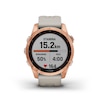 Thumbnail Image 1 of Garmin fenix 7S Solar Cream Silicone Smartwatch