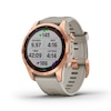 Thumbnail Image 2 of Garmin fenix 7S Solar Cream Silicone Smartwatch