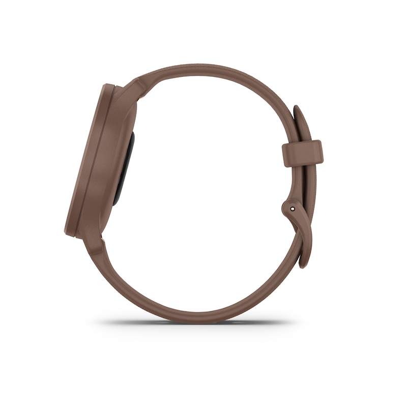 Main Image 4 of Garmin Vivomove Sport Brown Silicone Strap Smartwatch