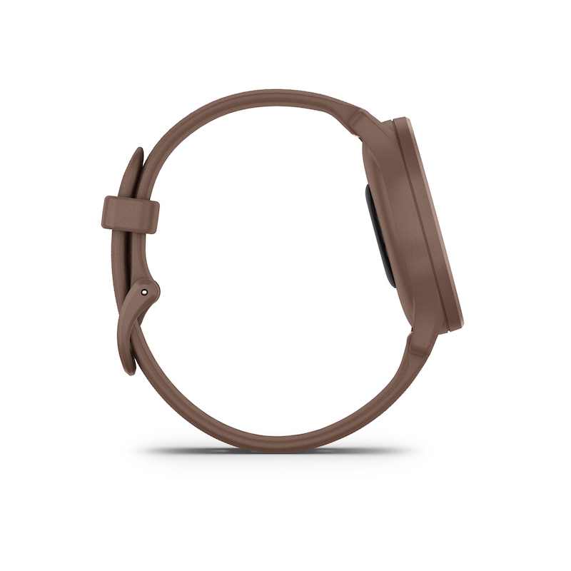 Main Image 6 of Garmin Vivomove Sport Brown Silicone Strap Smartwatch