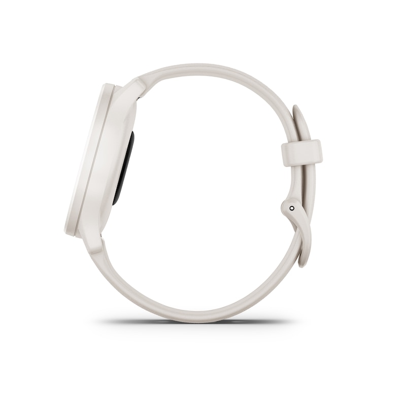 Main Image 3 of Garmin Vivomove Sport White Silicone Strap Smartwatch