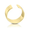 Thumbnail Image 2 of Sterling Silver & 18ct Gold Plated Vermeil Chunky Gap Ring