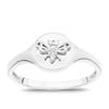 Thumbnail Image 1 of Sterling Silver Bee Signet Pinky Ring