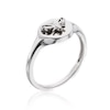 Thumbnail Image 2 of Sterling Silver Bee Signet Pinky Ring