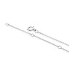 Thumbnail Image 3 of 9ct White Gold 0.05ct Diamond Pavé Horseshoe Pendant