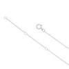 Thumbnail Image 3 of Sterling Silver 0.40ct Diamond Bezel Necklace