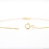 Thumbnail Image 3 of Sterling Silver & 18ct Gold Plated Vermeil 0.05ct Diamond Moon Pavé Bracelet