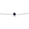 Thumbnail Image 1 of Silver Sapphire Bezel Bracelet