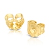 Thumbnail Image 2 of Sterling Silver & 18ct Gold Plated Vermeil Sapphire Stud Earrings
