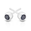 Thumbnail Image 1 of Sterling Silver Sapphire Stud Earrings