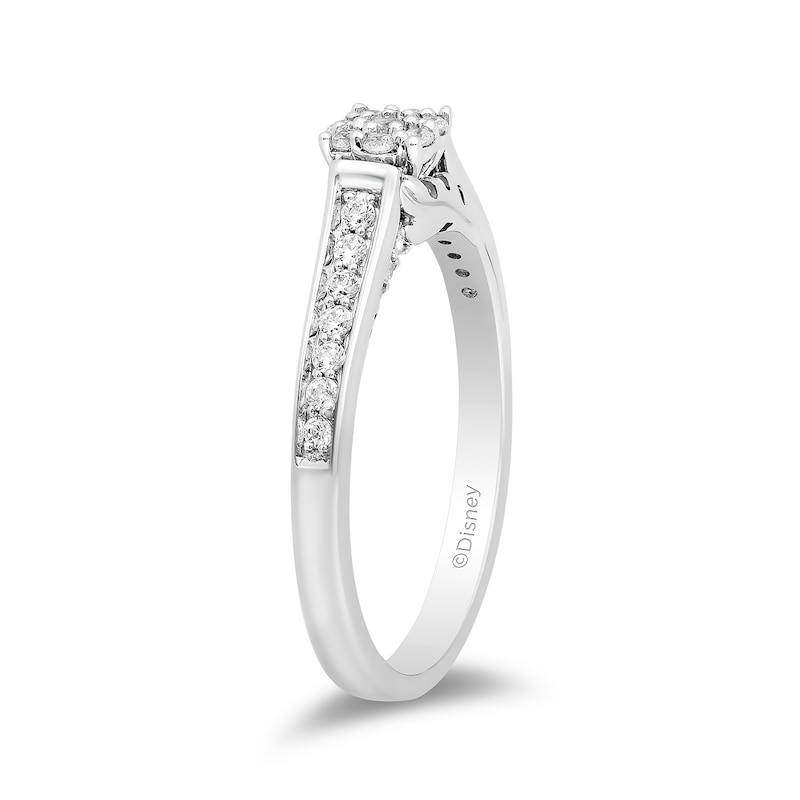 Main Image 4 of Enchanted Disney Fine Jewellery 0.25ct Diamond Pocahontas Ring