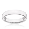 Thumbnail Image 1 of 9ct White Gold 5mm Extra Heavy Court Ring