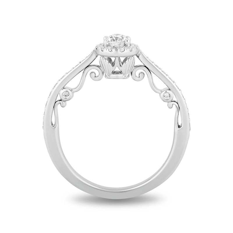 Enchanted Disney Fine Jewellery 0.50ct Diamond Ariel Ring H.Samuel