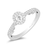Thumbnail Image 2 of Enchanted Disney Fine Jewellery 0.50ct Diamond Ariel Ring
