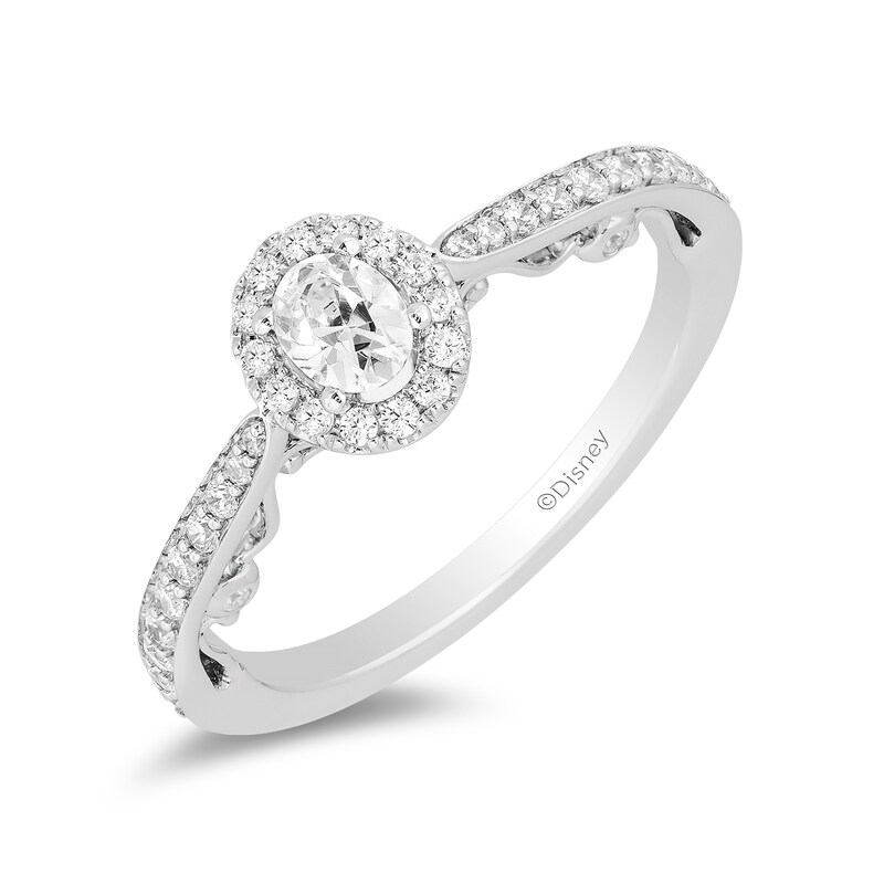 Enchanted Disney Fine Jewellery 0.50ct Diamond Ariel Ring H.Samuel