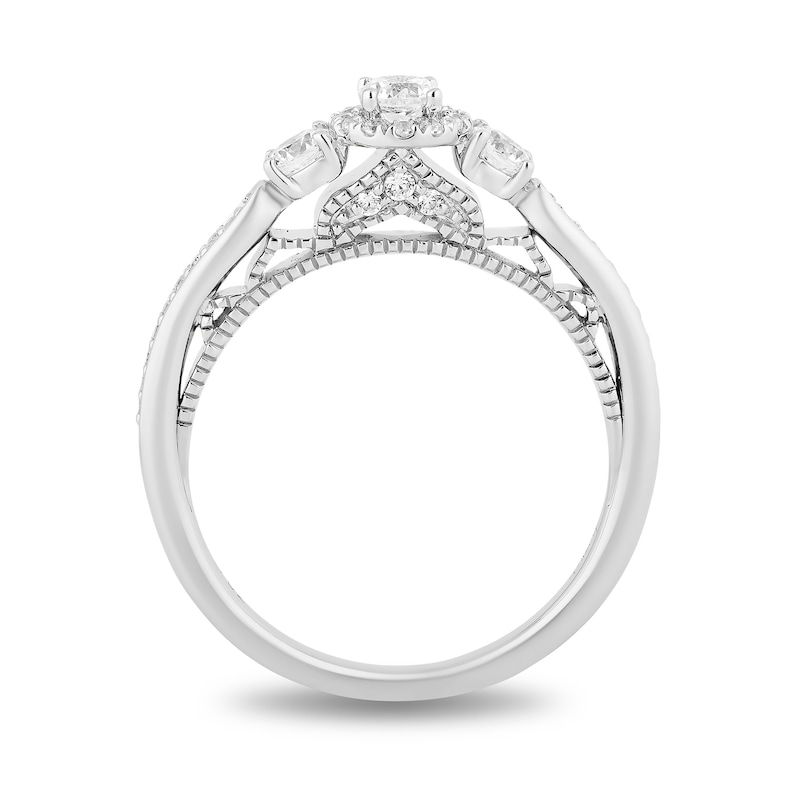 Enchanted Disney Fine Jewellery 0.50ct Diamond Jasmine Ring