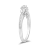 Thumbnail Image 4 of Enchanted Disney Fine Jewellery 0.50ct Diamond Jasmine Ring