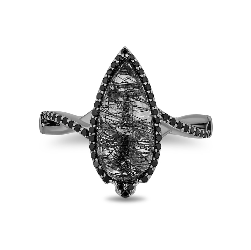 Main Image 1 of Enchanted Disney Fine Jewellery Diamond Maleficent Ring