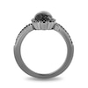 Thumbnail Image 2 of Enchanted Disney Fine Jewellery Diamond Maleficent Ring