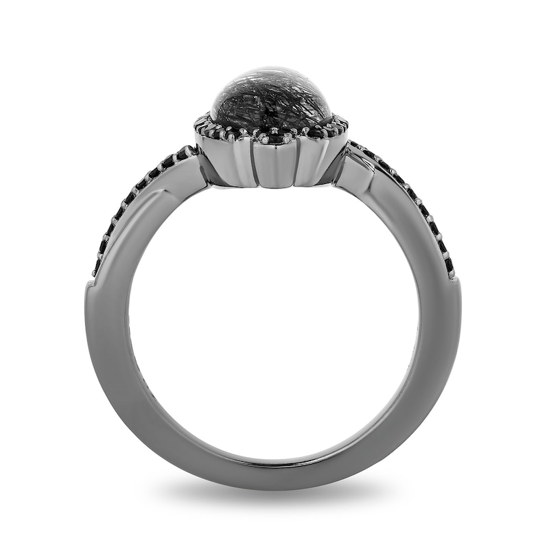 Main Image 2 of Enchanted Disney Fine Jewellery Diamond Maleficent Ring