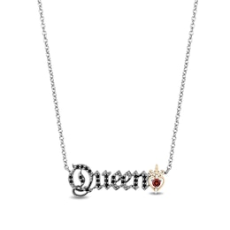 Enchanted Disney Fine Jewellery Diamond Queen Necklace