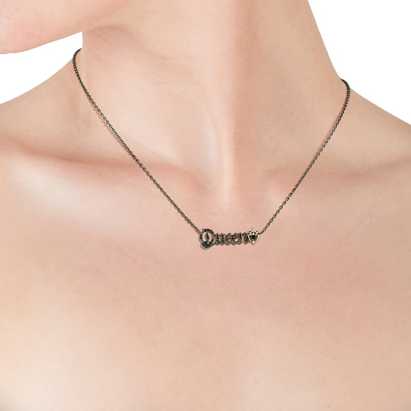 Enchanted Disney Fine Jewellery Diamond Queen Necklace