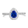 Thumbnail Image 2 of Le Vian 14ct Vanilla Gold 0.37ct Diamond & Sapphire Ring