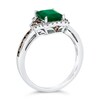 Thumbnail Image 2 of Le Vian 14ct Vanilla Gold 0.37ct Diamond & Emerald Ring