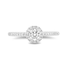 Thumbnail Image 1 of Enchanted Disney Fine Jewellery Diamond Majestic Princess Halo Ring