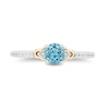 Thumbnail Image 1 of Enchanted Disney Fine Jewellery 0.10ct Diamond Jasmine Ring
