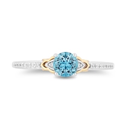 Enchanted Disney Fine Jewellery 0.10ct Diamond Jasmine Ring
