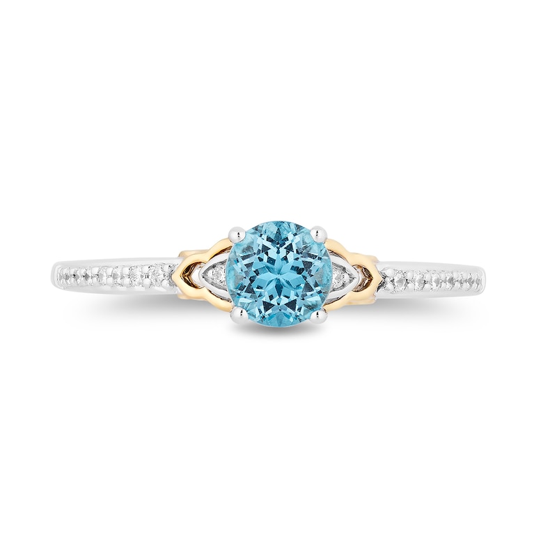 Enchanted Disney Fine Jewellery 0.10ct Diamond Jasmine Ring