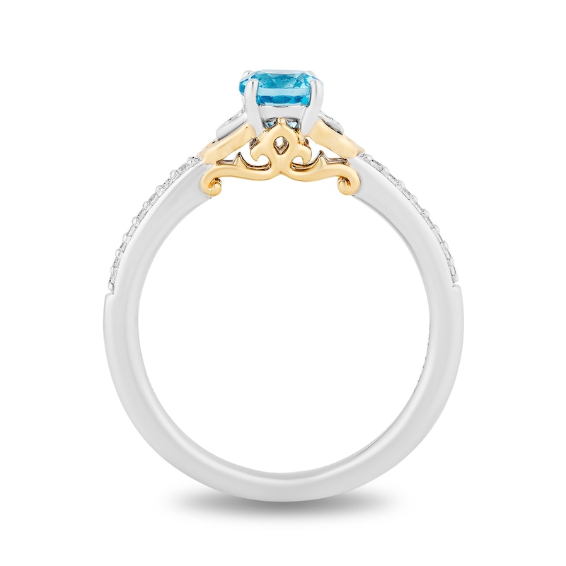 Enchanted Disney Fine Jewellery 0.10ct Diamond Jasmine Ring