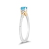 Thumbnail Image 4 of Enchanted Disney Fine Jewellery 0.10ct Diamond Jasmine Ring