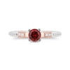 Thumbnail Image 1 of Enchanted Disney Fine Jewellery 0.20ct Diamond Snow White Ring