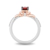 Thumbnail Image 1 of Enchanted Disney Fine Jewellery 0.20ct Diamond Snow White Ring