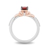 Thumbnail Image 2 of Enchanted Disney Fine Jewellery 0.20ct Diamond Snow White Ring