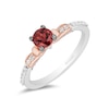 Thumbnail Image 3 of Enchanted Disney Fine Jewellery 0.20ct Diamond Snow White Ring