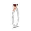 Thumbnail Image 4 of Enchanted Disney Fine Jewellery 0.20ct Diamond Snow White Ring