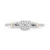 Thumbnail Image 1 of Enchanted Disney Fine Jewellery 0.20ct Diamond Tiana Ring