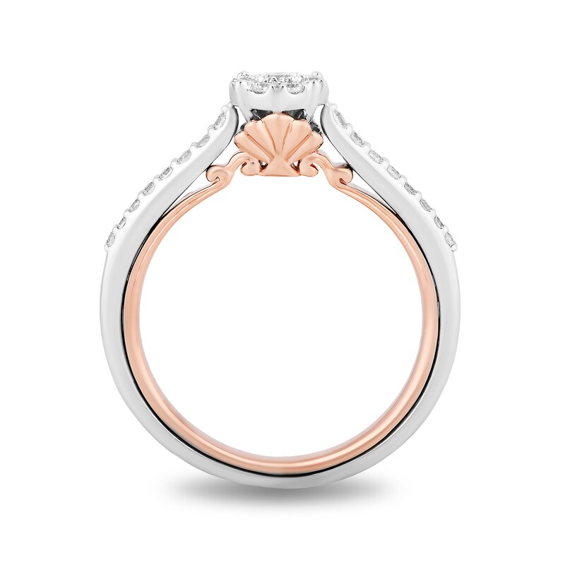 Enchanted Disney Fine Jewellery Diamond 0.33ct Ariel Ring