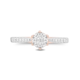 Enchanted Disney Fine Jewellery Diamond 0.33ct Aurora Ring