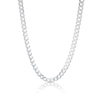 Thumbnail Image 0 of Men's Sterling Silver 20 Inch Curb Chain