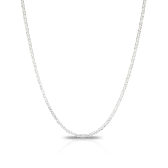 Men's Sterling Silver 20" Foxtail Chain