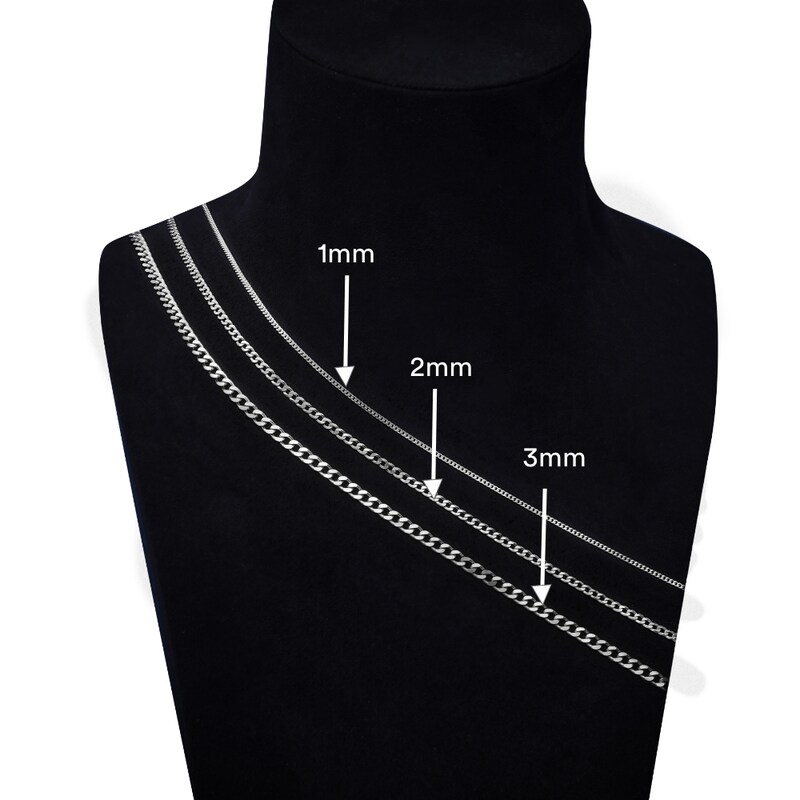 Main Image 4 of Men's Sterling Silver 22" Rope Chain
