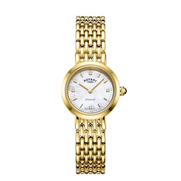 Rotary Balmoral Ladies' Yellow Gold Tone Bracelet Watch