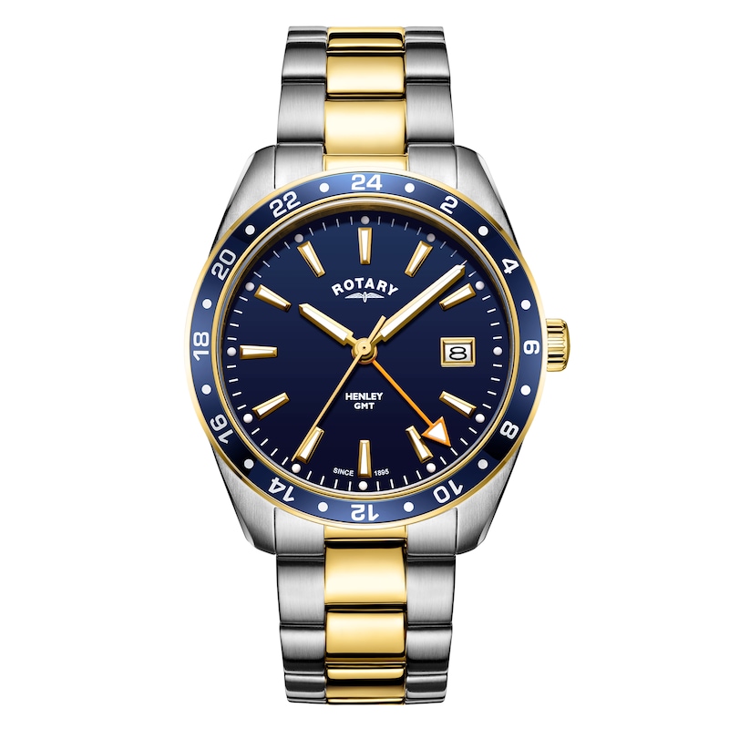 Main Image 1 of Rotary Henley Men's Two Tone Bracelet Watch