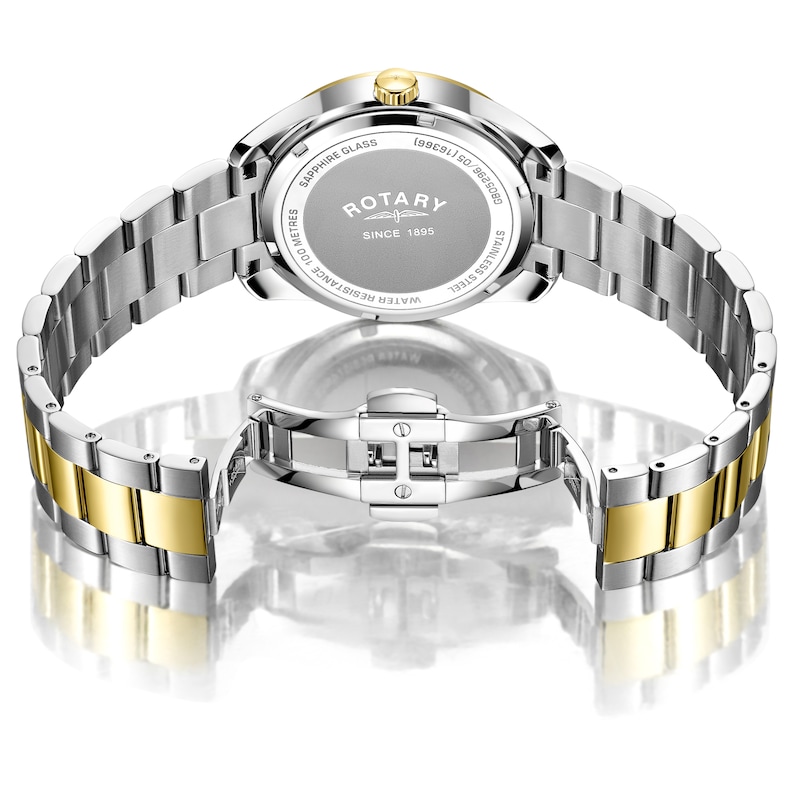 Rotary Henley Men's Two Tone Bracelet Watch
