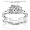 Thumbnail Image 2 of Perfect Fit Argentium Silver Eternity Diamond Ring